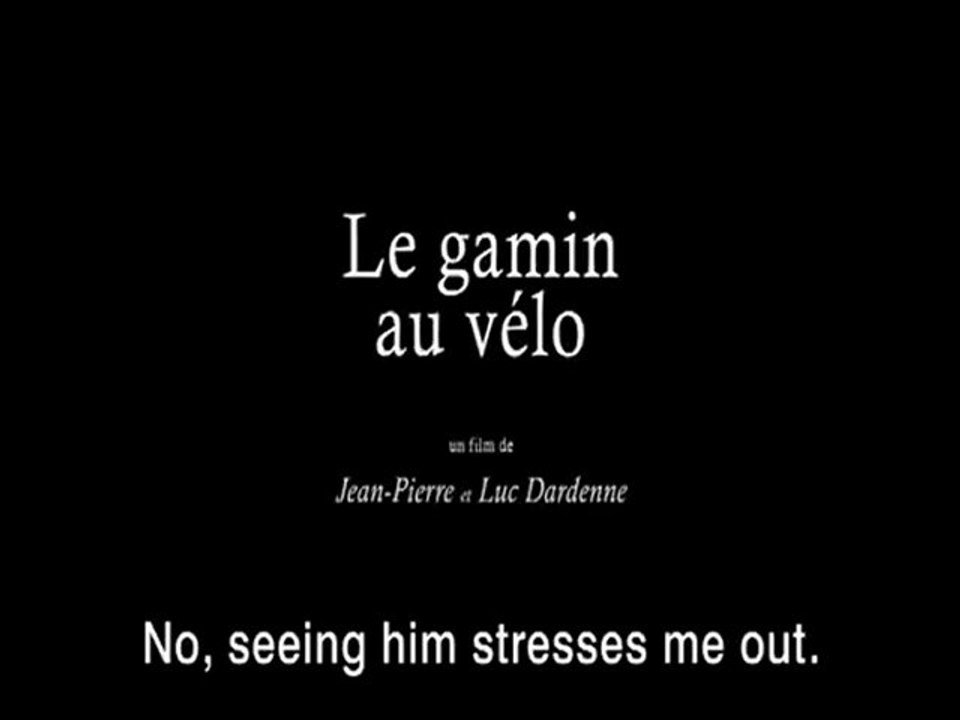 Le gamin au vélo Fragman