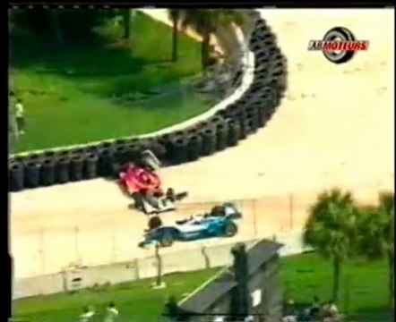 Champ car Miami 2003 Tracy VS Bourdais en français (Ab Moteur)