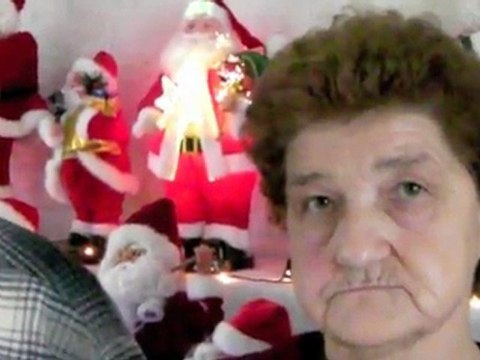 Au royaume des automates de Pères Noël, à Hirson (Aisne)