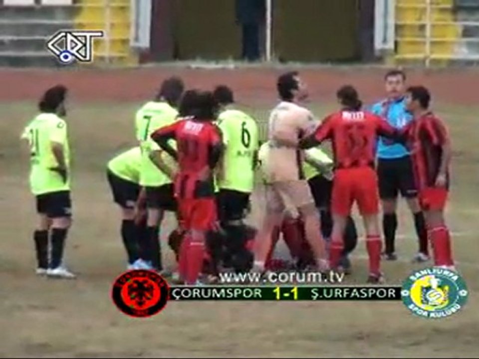 Çorumspor-Şanlıurfaspor 1-1
