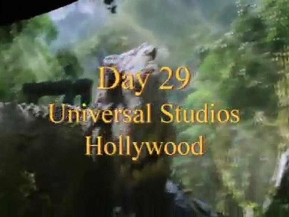 Day 29, American/Around The World Tour 2011 -Universal Studios Hollywood