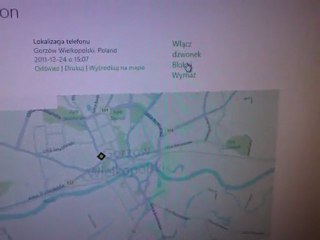 Funkcja- Znajdź mój telefon