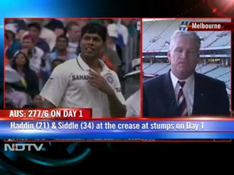 Special analysis of Day 1 of Boxing Day Test