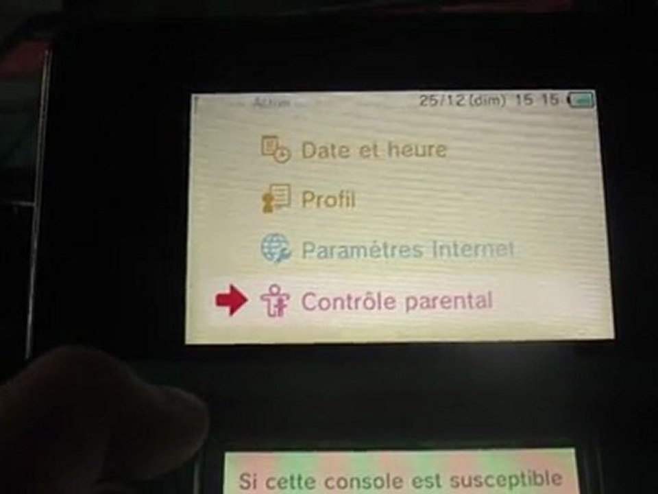 Unboking de la Nitendo3DS par Touic2