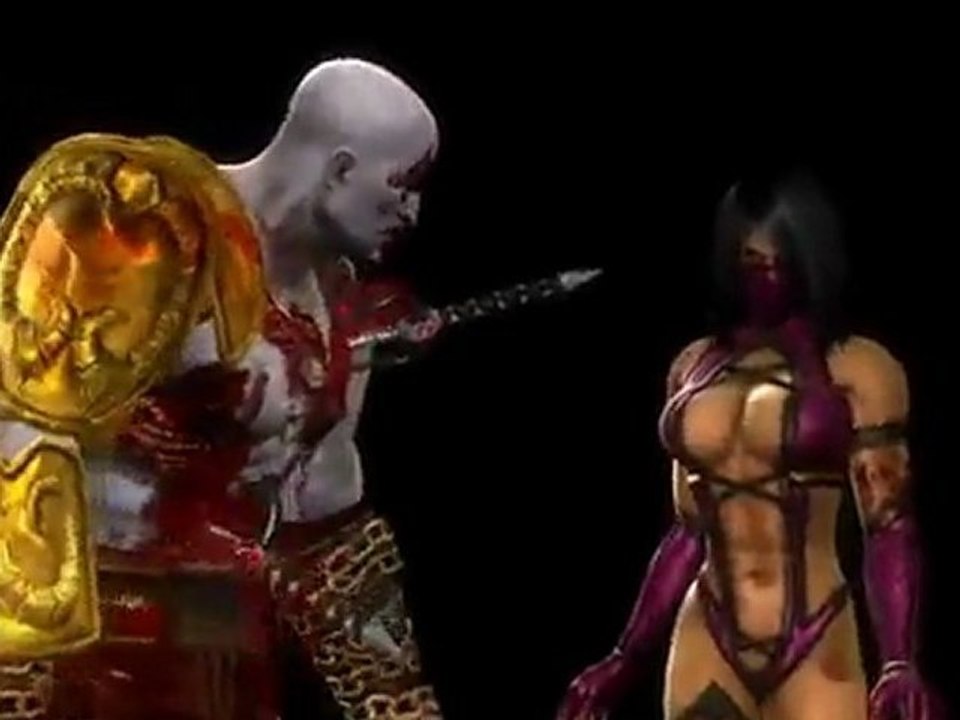 Mortal Kombat 9 Fatalities_ Kratos and The Ladies