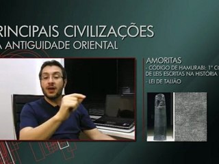 CIVILIZAÇÕES DA ANTIGUIDADE ORIENTAL