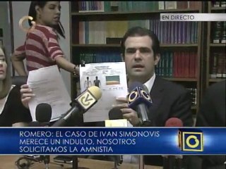 Piden indulto para Iván Simonovis