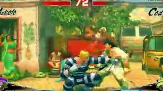 Super Street Fighter IV 'Makoto vs Cody Gameplay' TRUE-HD QUALITY