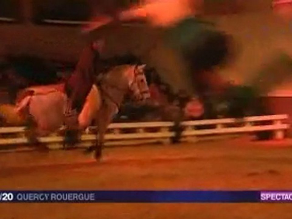 Reportage sur France 3 des spectacles de Noel 2011