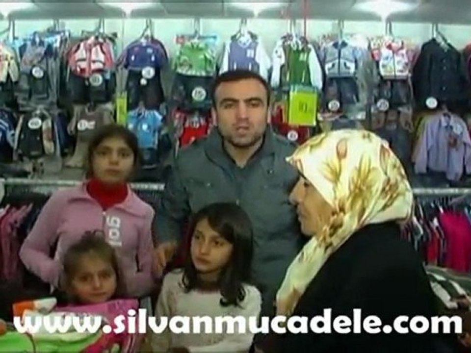 Silvan'daki Vanlı Aileye Yardım Eli