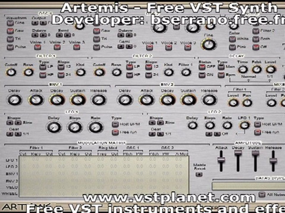 Artemis - Free VST synth