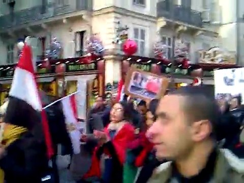 24/12/2011 - Paris - Manifestation contre la répression de la junte militaire en Egypte