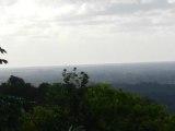Panorama sur Kourou et le centre spatial guyanais, depuis le somment de la montagne des singes
