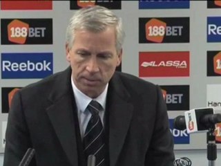 Pardew encense sa charnière centrale