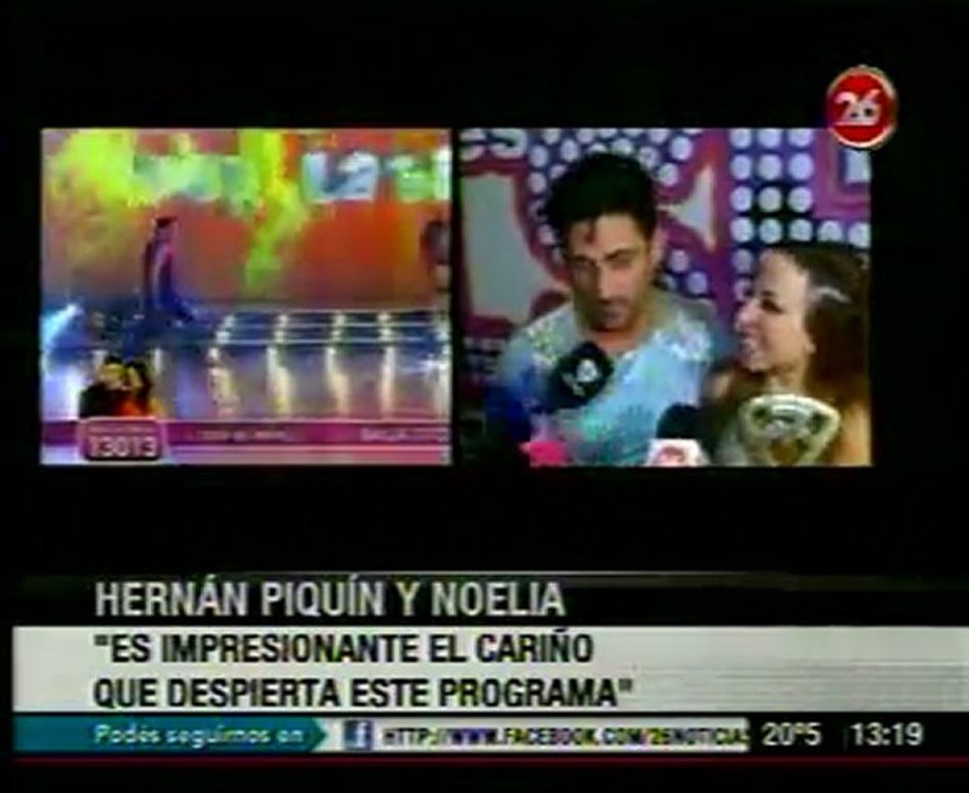 HERNAN PIQUIN HABLA DE SU TRIUNFO EN BAILANDO 2011