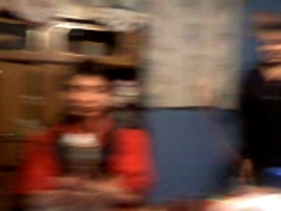 Carmen y yo bailando salsa