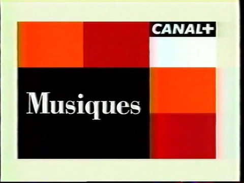 Jingle Musiques octobre 1995 canal+