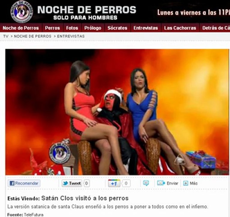 NOCHE DE PERROS - Satán Clos visitó a los perros - ORLANDO URDANETA