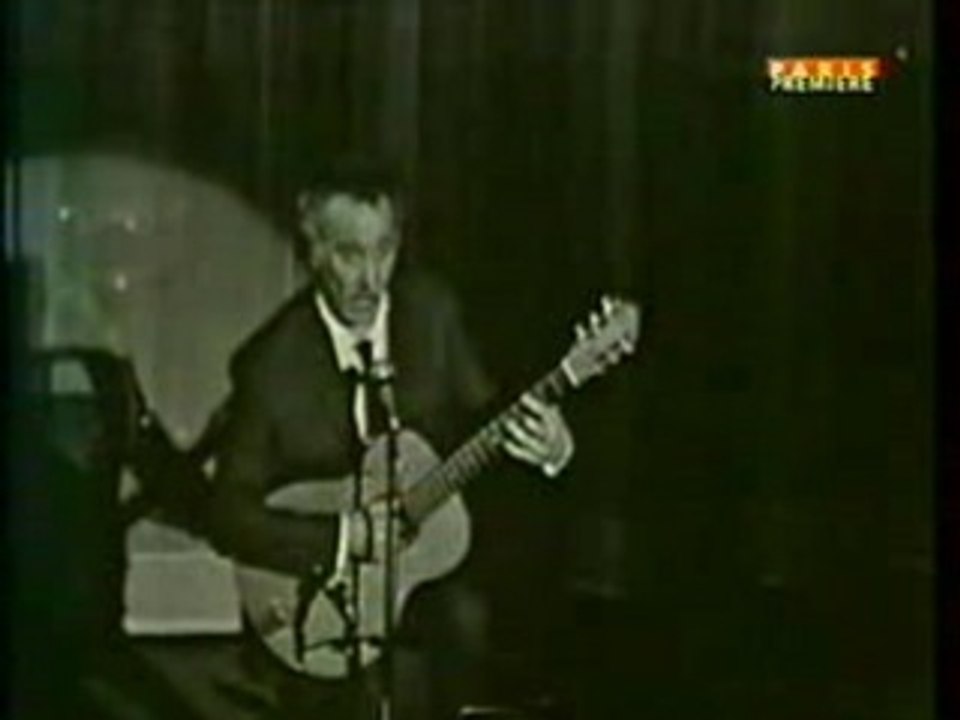 Brassens - " quand on est con "