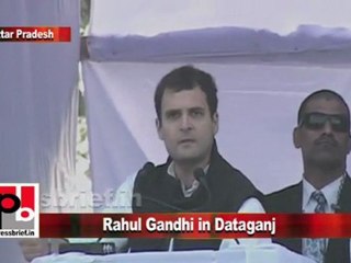 Congress Leader Rahul Gandhi in Dataganj (U.P) Part 11
