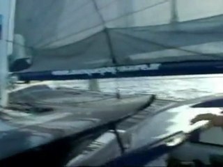 Banque Populaire V au large de l'Argentine