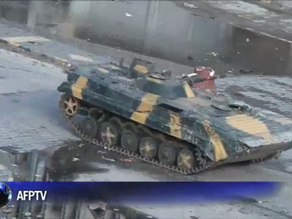Syrie : les chars entrent dans Homs