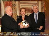 La  Maison de Pologne - Paris - voeux 2012 - Lech WALESA, Brigitte STOKLOSA et Henryk KASPERCZAK