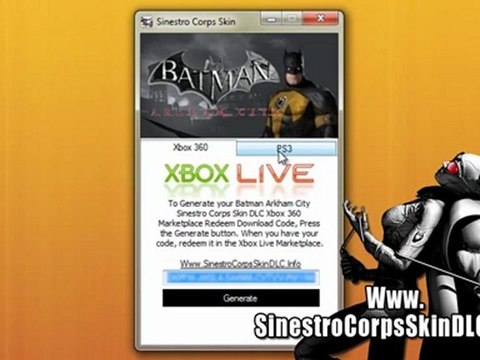 Batman Arkham City Sinestro Corps Skin DLC Leaked
