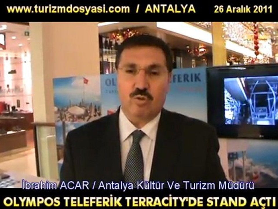OLYMPOS TELEFERİK TERRACİTY AVM'DE STAND AÇTI