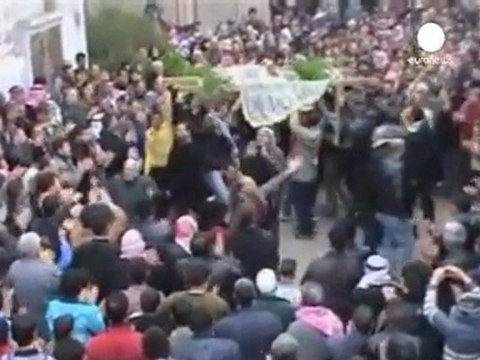 Syria: Protest sit-in as Arab monitors tour Homs