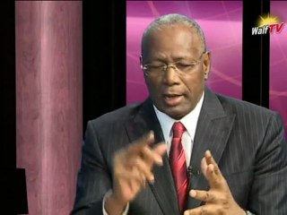 Abdoulaye Bathily à l'émission "Opinion" de WAlf TV