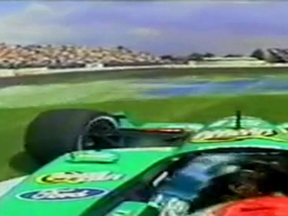 Champ Car 2003 Mexico Start Crash