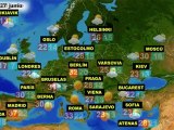 El tiempo en Europa, por países, previsión del lunes 27 y el martes 28 de junio