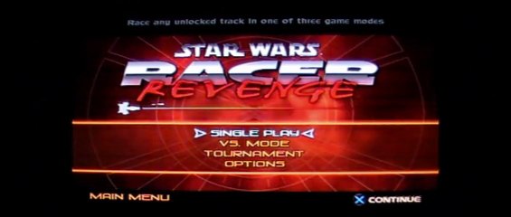 First Level - Test - Star Wars Racer Revenge - Playstation 2