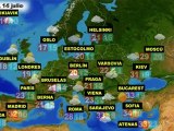 El tiempo en Europa, por países, previsión del jueves 14 y viernes 15 de julio