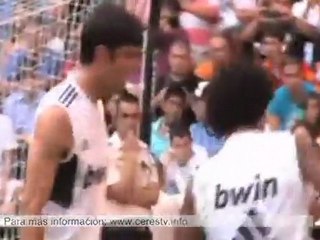 Primera victoria del Real Madrid en la Liga BBVA