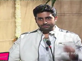 Abhishek Bachchan Speaks @ Press Club Calender