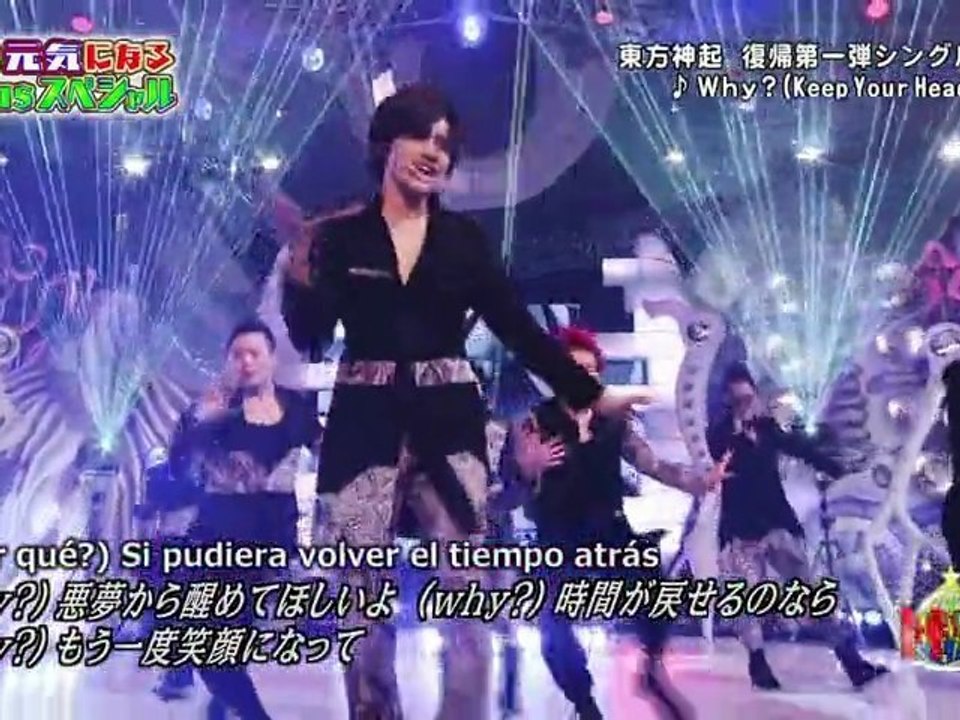 [SPfTVXQ] 111219 HEY! X3 MC - TVXQ - Why (keep your head down) (Sub. Español)