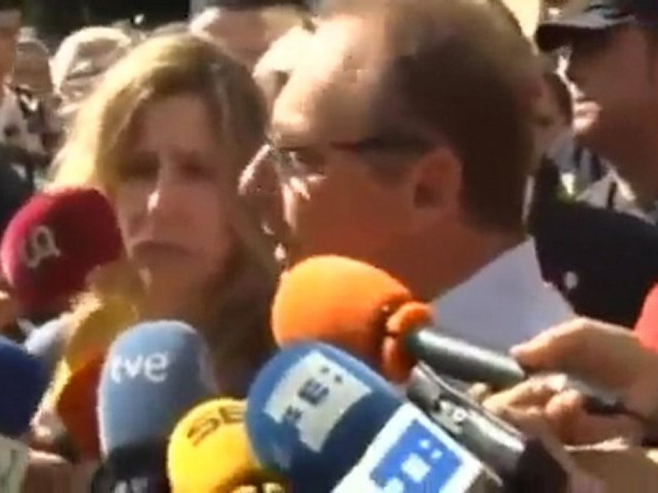 Tensión a la salida del juicio de Marta del Castillo