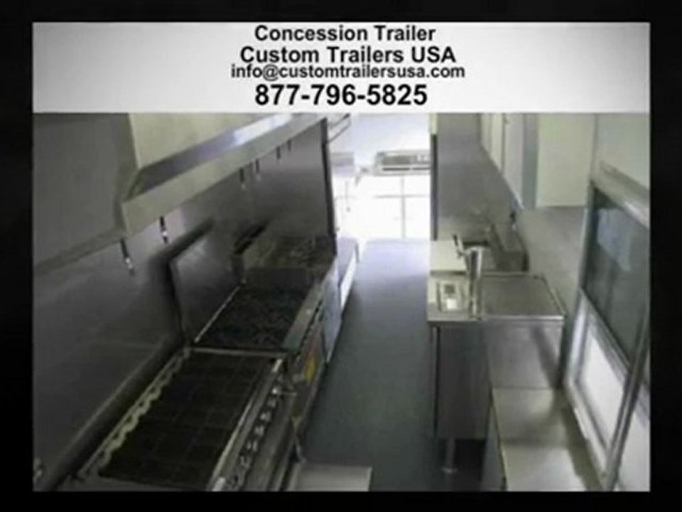 Concession Trailer Custom Trailers USA