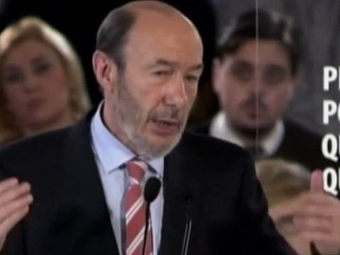 Elecciones 20N; PSOE: Rubalcaba asegura en Pamplona que la crisis tambien es de Alemania