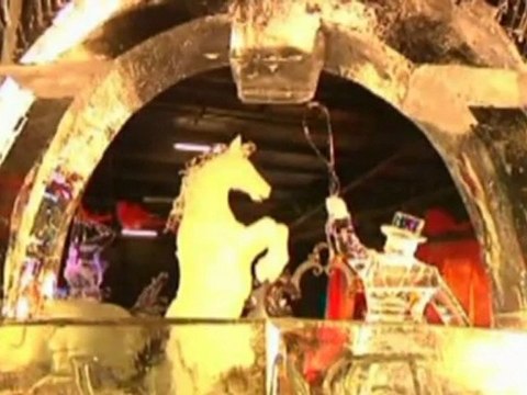 Las esculturas más efímeras en Rostock, Alemania