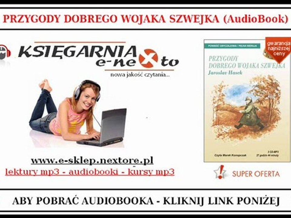 PRZYGODY DOBREGO WOJAKA SZWEJKA - Książka Audio na MP3