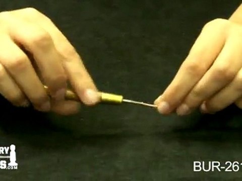 BUR-261.80 - Wooden Handle Wire Rounder - Jewelry Tool Demo