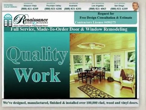 (888) 821-6206 ~ Vinyl Windows Fountain Valley, CA