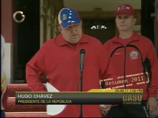 Resumen de la enfermedad del presidente Hugo Chávez en 2011