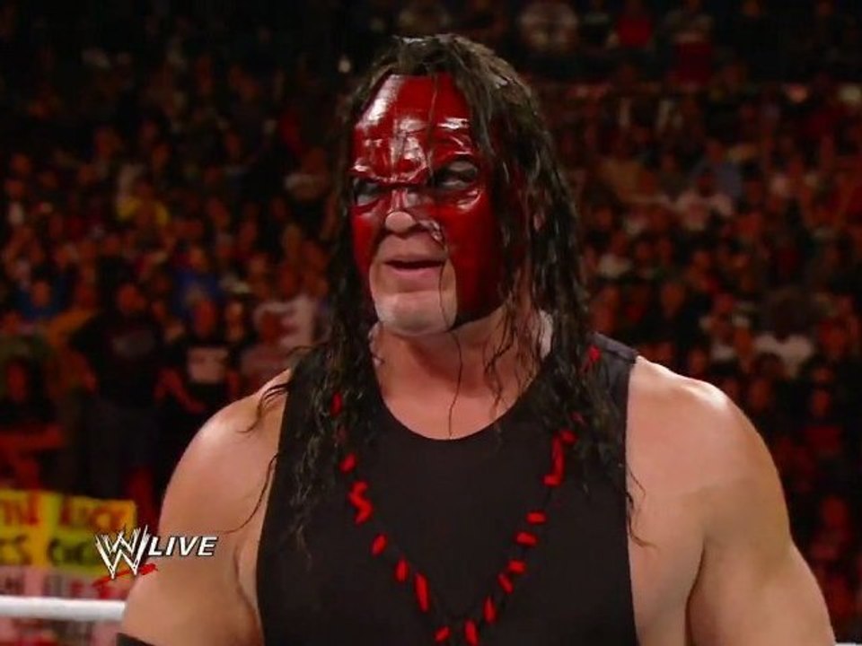 Raw - Kane tells John Cena why hes been targeted