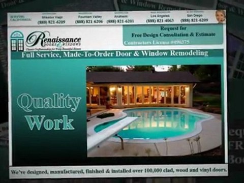 (888) 821-6206 ~ Vinyl Windows Irvine, CA