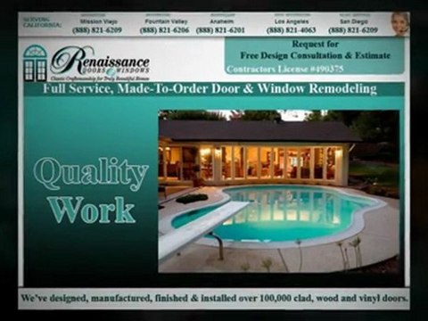 (888) 821-6206 ~ Vinyl Windows Irvine