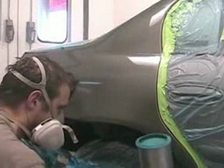 How to Paint - Malibu Rusting Gas Door Repair